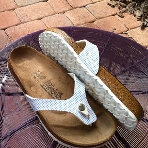 NIB Birki's Martina Blue White Size 9 - 39R